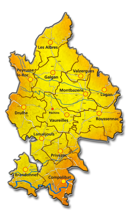 CARTE TERRITOIRE_Plateau de Montbazens